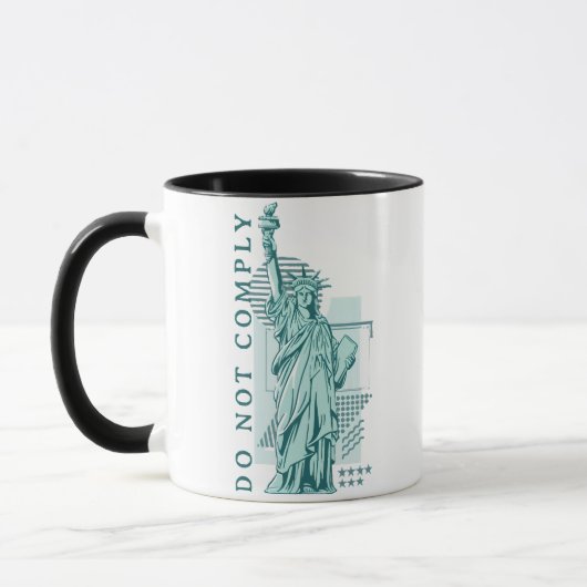 Nicht einhalten tasse (Links)