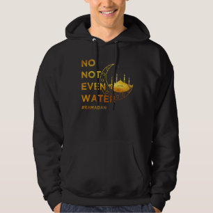 Nicht einmal das Wasser Coole islamische Fasten de Hoodie