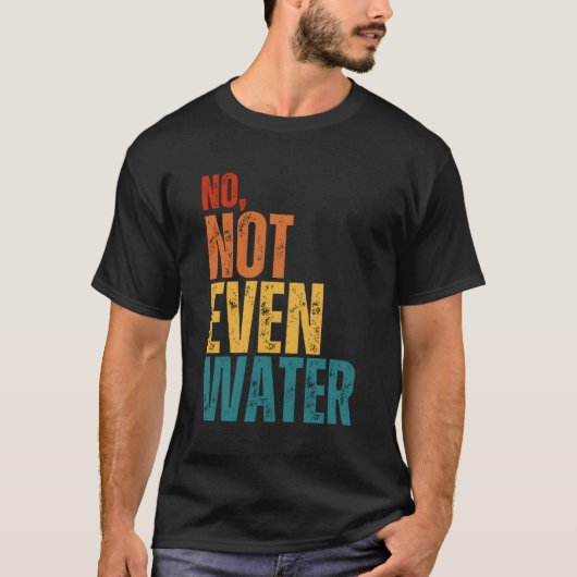 Nicht einmal Wasser Ramadan Kareem Mubarak T-Shirt (Vorderseite)