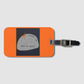 Nicht einsam sonnige Gepäckmarke Gepäckanhänger (Vorderseite (Horizontal))