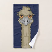 Nicht Emused Funny Emu Pun Badhandtuch Set (Handtuch)