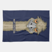 Nicht Emused Funny Emu Pun Geschirrtuch (Horizontal)