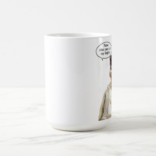 Nicht Englisch der Königin Kaffeetasse (Mittel)