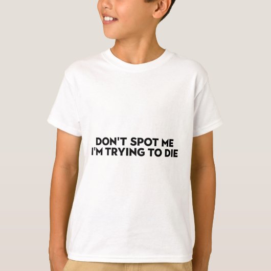 Nicht entdeck mich2 T-Shirt (Vorderseite)
