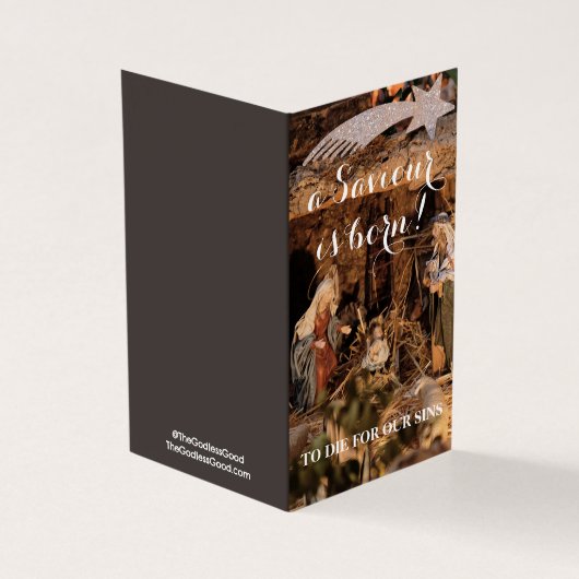 Nicht enttäuschen - Atheistische Weihnachtskarten  (Vorderseite)