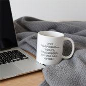 Nicht Ereignis - Funny Typografy Coffee Tasse