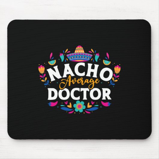 Nicht euer durchschnittlicher Doktor Cinco De Mayo Mousepad (Vorne)