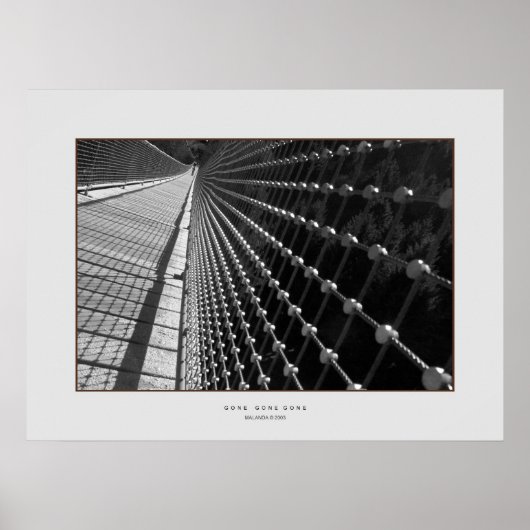 NICHT fallen - verschwunden Poster (Vorne)