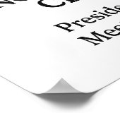 Nicht feiner Club - Wall Art Print Poster (Ecke)