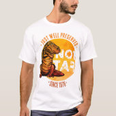 Nicht fett, gut erhalten seit [Jahr] T-Shirt (Vorderseite)