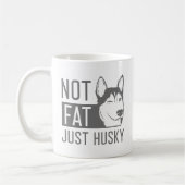 Nicht fett nur husky kaffeetasse (Links)