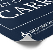 nicht fixiert - Druck Poster (Ecke)