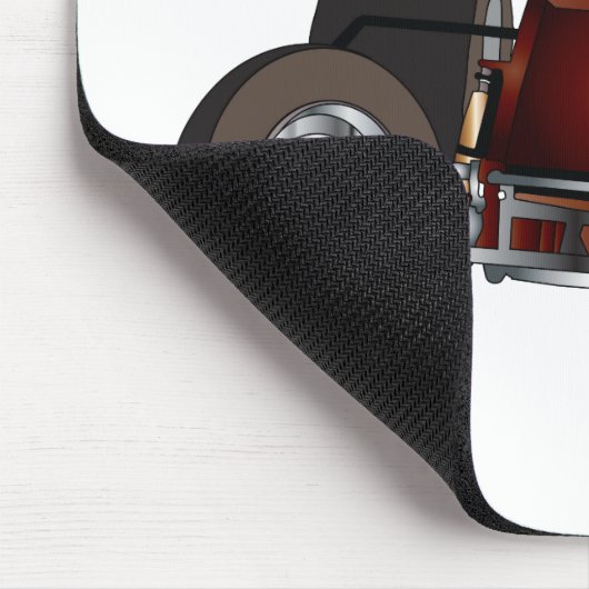 Nicht-Flügel sprinten Auto #1 Mousepad (Ecke)