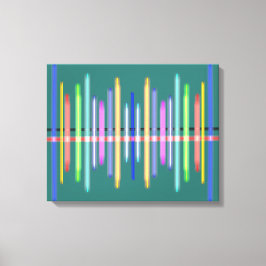 Nicht fokussierte vertikale Linien Leinwanddruck