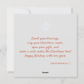 Nicht Foto Frohe Weihnachten Vintag Weihnachten (Rückseite)