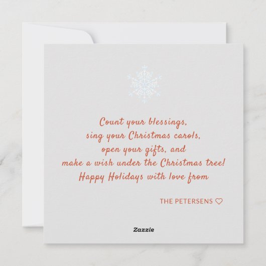 Nicht Foto Frohe Weihnachten Vintag Weihnachten (Rückseite)