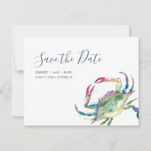 Nicht-Foto-Hochzeit speichern Sie das Datum der Ei Save The Date (Vorderseite)