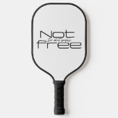 nicht frei pickleball schläger (Vorderseite)