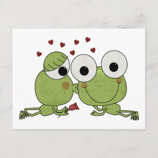Nicht Frosch-und tun die Feiertagspostkarte