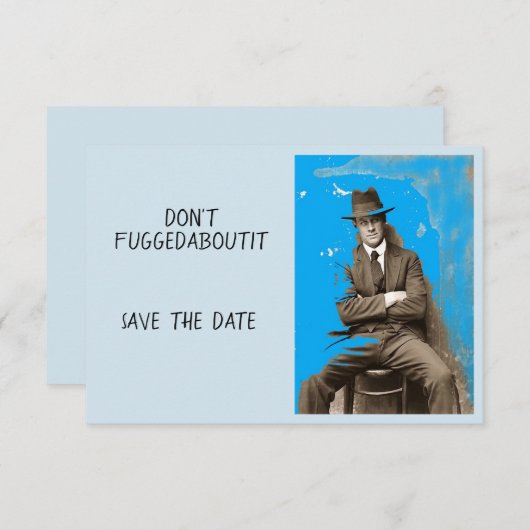 Nicht Fuggedaboutit Save The Date (Vorne/Hinten)