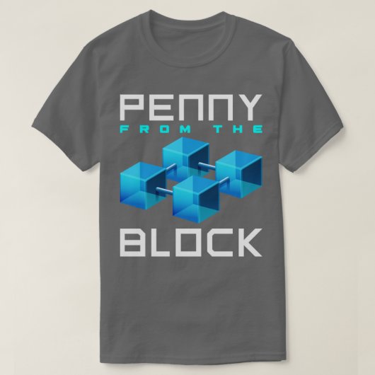 Nicht fungible Token NFTs Crypto Stock Blockchain  T-Shirt (Design vorne)