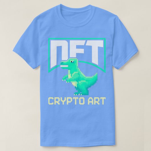 Nicht fungible Token NFTs Kryptostock NFT CRYPTO A T-Shirt (Design vorne)