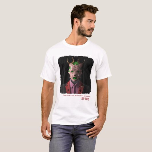 Nicht-Fungible Token Psychedelics Anonyme Genesis T-Shirt (Vorne ganz)