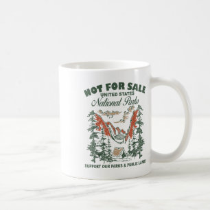 Nicht für den Verkauf von Nationalparks geeignet. Kaffeetasse