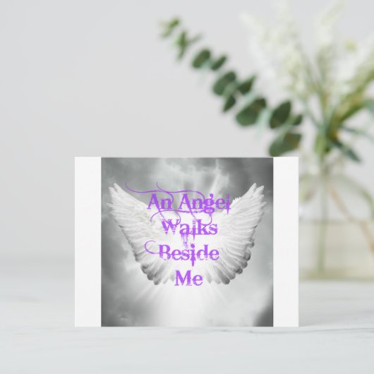 Nicht für Gewinnspendenposten Postkarte (Stehend Vorderseite)