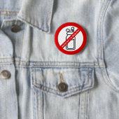 Nicht für mich, ich bin Molkereifrei! Milchallergi Button (Beispiel)