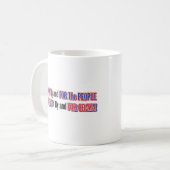 nicht für obama kaffeetasse (Vorderseite Links)