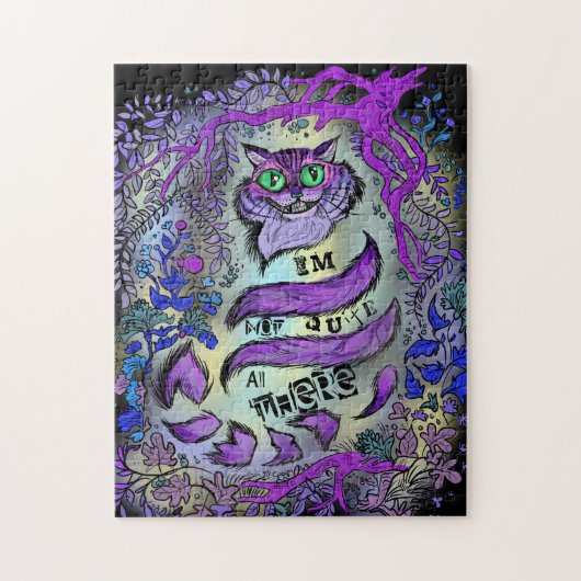 Nicht ganz dort, verrückte Katze Puzzle (Vertikal)