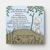 Nicht gechartertes Gebiet Fotoplatte (Vorderseite)