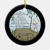 Nicht gechartertes Gebiet Keramik Ornament (Vorne)