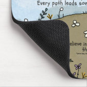 Nicht gechartertes Gebiet Mousepad (Ecke)