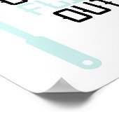 "Nicht Gedreht" 8x10-Druck Poster (Ecke)