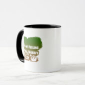 Nicht Gefühl sehr arbeitsam heute lustige Sloth Of Tasse (Vorderseite Links)