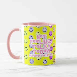 Nicht Gefühl spricht heute - Tasse