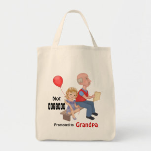 Nicht gelaunt beworben Opa Tragetasche