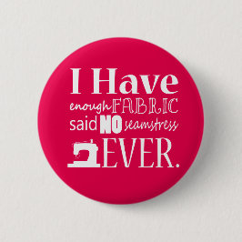 Nicht genug Gewebe zum Nähen {dunkel} Button