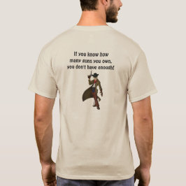 Nicht genug Gewehre Langschläfer-Shirt T-Shirt