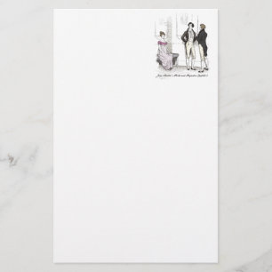 Nicht genug, Jane Austen Pride & Prejudice Briefpapier