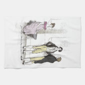 Nicht genug, Jane Austen Pride & Prejudice Geschirrtuch (Horizontal)