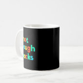 Nicht genug Snacks Kid Core Funny Brat Gen Z Kidco Kaffeetasse (Vorderseite Links)