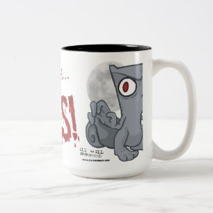 Nicht genügend Zombie-schäumende Tasse