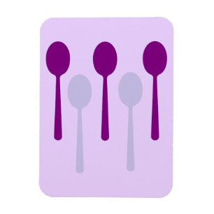 Nicht genügende Löffel Magnet