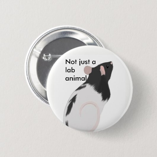 Nicht gerade ein Labradortier Button (Vorne & Hinten)