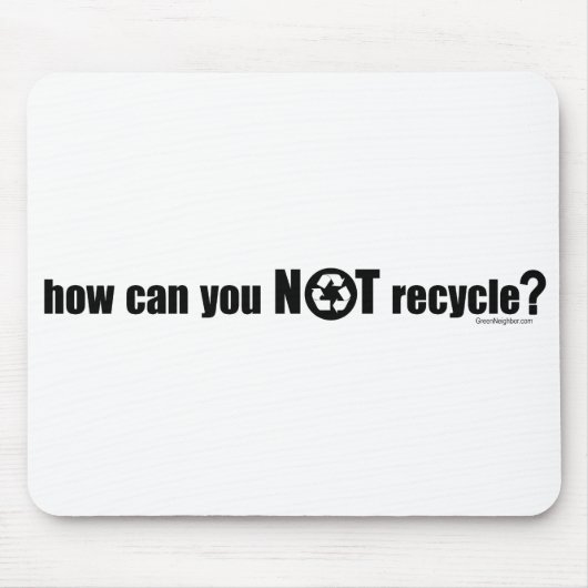Nicht Gerecycelt? Mousepad (Vorne)