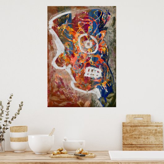 Nicht geschrumpft (Remix) Poster (Küche)