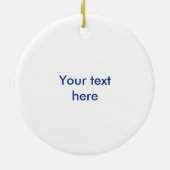 Nicht Geschwüre bekommen Keramikornament (Hinten)